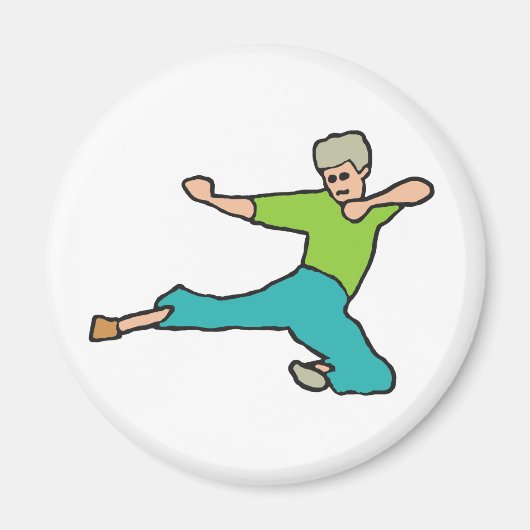 Aimant Kung Fu (Devant)