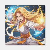 Aimant Kung Fu Fu Fighter 15 (Devant)