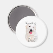 Aimant Kuvasz Papa 2 (Recto/Verso)