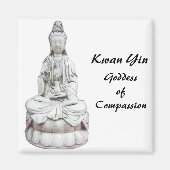 Aimant Kwan Yin 1 (Devant)