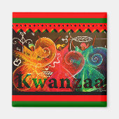 Aimant Kwanzaa - Designs (Devant)