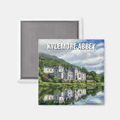 Aimant Kylemore Abbey Irlande Voyage (Recto/Verso)
