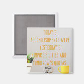 Aimant L’aimant des réalisations d’aujourd’hui (Recto/Verso)