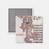 Aimant 'L' initial historique représentant l'arbre de (Recto/Verso)