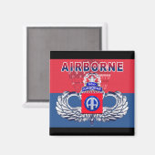 Aimant La 82e division aéroportée doit avoir (Recto/Verso)
