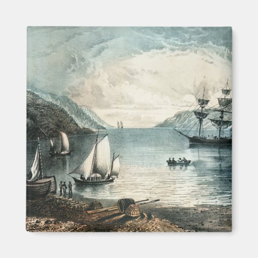 Aimant La baie d'Annapolis, vers 1880 (Devant)