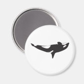 Aimant La baleine à l'envers (Recto/Verso)