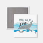 Aimant La baleine n'est pas un poisson (Recto/Verso)