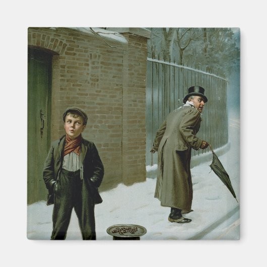 Aimant La balle de neige - Coupable ou non coupable (Devant)