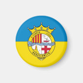 Aimant La Barceloneta (drapeau, quartier à Barcelone (Devant)