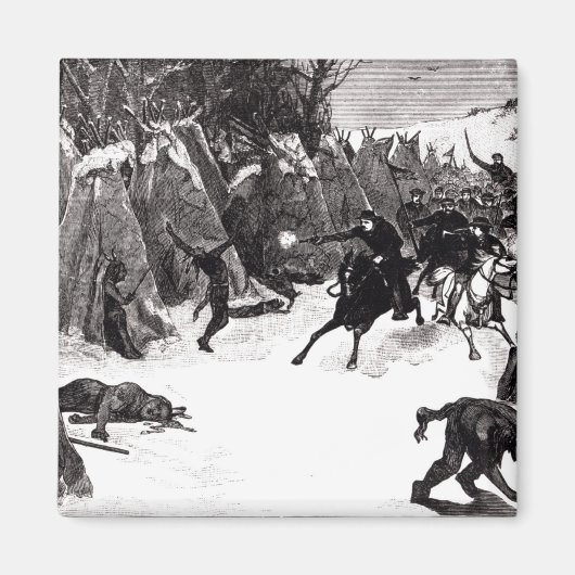 Aimant La bataille de la Washita (Devant)
