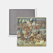 Aimant La bataille de Pavie. L'Avance de Charles V (Recto/Verso)