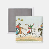 Aimant La bataille de Waterloo (Recto/Verso)