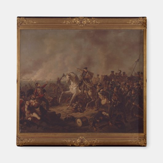 Aimant La bataille de Waterloo (Devant)