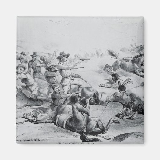 Aimant La bataille Dernière du général Custer (Devant)