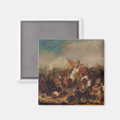 Aimant La bataille d'Hastings en 1066 (Recto/Verso)