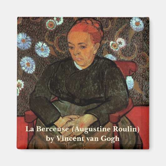 Aimant La Berceuse (Augustine Roulin) par Vincent van Gog (Devant)
