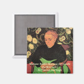 Aimant La Berceuse (Augustine Roulin) par Vincent van Gog (Recto/Verso)