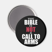 Aimant La Bible n'est pas un appel aux armes (Recto/Verso)