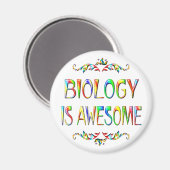 Aimant La biologie est géniale (Recto/Verso)