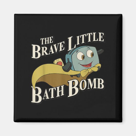 Aimant La Bombe de Bain Peureuse (Devant)