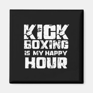 Aimant La boxe thaïlandaise est mon heure heureuse Femmes