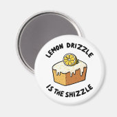 Aimant La bruine de citron est le shizzle (Recto/Verso)