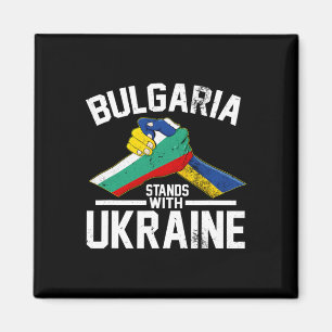 Aimant La Bulgarie est aux côtés de l'Ukraine Ukrainien B