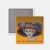Aimant La Calavera Catrina [aimant] (Recto/Verso)