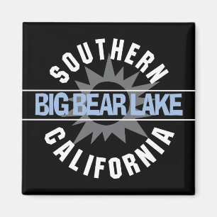 Aimant La Californie du sud - lac big Bear