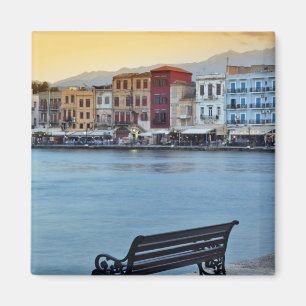 Aimant La Canée au crépuscule, La Canée, Crète, Grèce