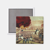 Aimant La capture d'Atlanta par l'armée de l'Union (Recto/Verso)