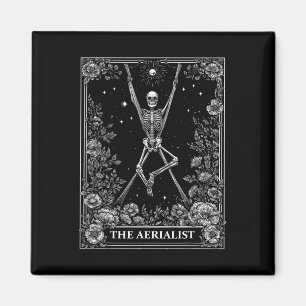 Aimant La Carte de Tarot en Soie Aérienne de l'Aerialiste