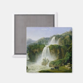 Aimant La cascade à Tivoli, 1785 (Recto/Verso)