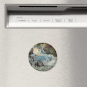 Aimant La Cascade de Twachtman, Impressionnisme Vintage (In Situ (Lave-vaisselle))