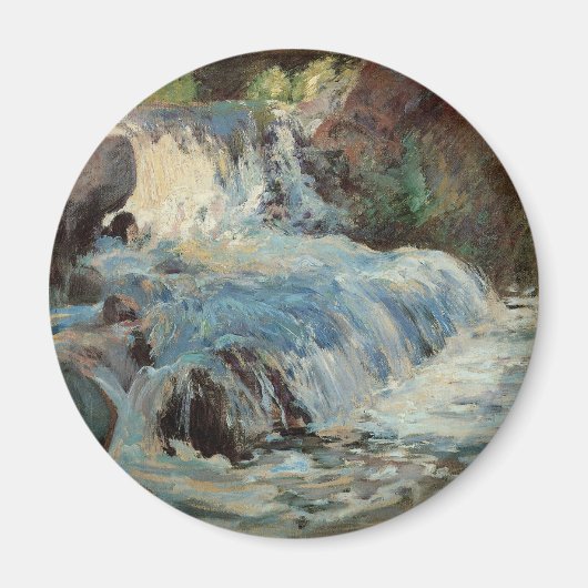 Aimant La cascade par Twachtman, l'impressionnisme Vintag (Devant)