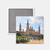 Aimant La cathédrale Notre-Dame du Pilier et de l'Èbre. (Recto/Verso)