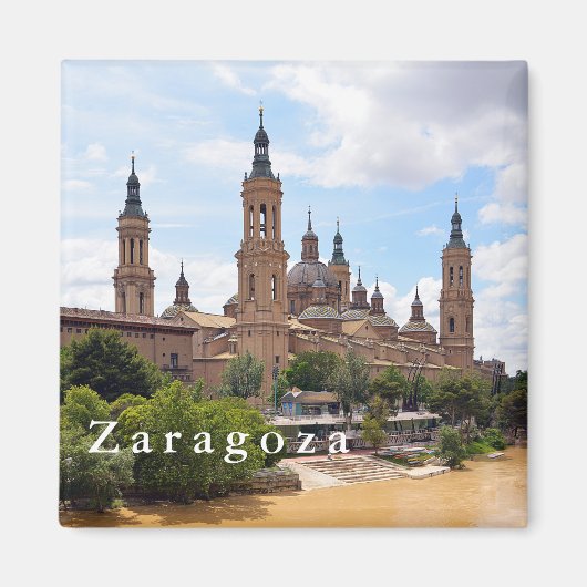 Aimant La cathédrale Notre-Dame du Pilier et de l'Èbre. (Devant)