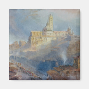 Aimant La cathédrale, Sienne, 1902