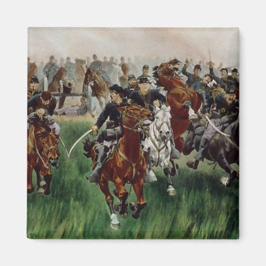 Aimant La cavalerie, 1895 (Devant)