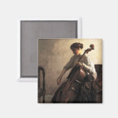 Aimant La Celliste (par Joseph DeCamp) (Recto/Verso)