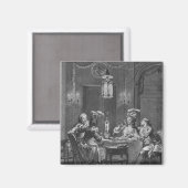 Aimant La Cène Gastronomique (Recto/Verso)