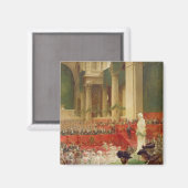 Aimant La cérémonie au Panthéon (Recto/Verso)