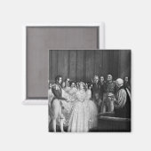 Aimant La cérémonie mariage (Recto/Verso)