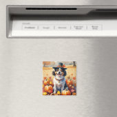 Aimant La Chaîne Japonaise À L'Automne Laisse L'Art Thank (In Situ (Lave-vaisselle))