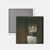 Aimant La chambre Luther dans le château de Wartburg (Recto/Verso)