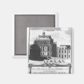 Aimant La Chapelle Royale, illustration de "Les Plans" (Recto/Verso)