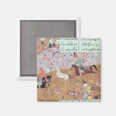 Aimant La chasse royale (Recto/Verso)