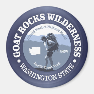 Aimant La chèvre bascule la région sauvage (BG)