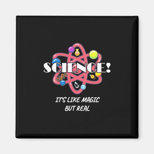 Aimant La Chimie De L'Enseignant La Science Est Comme La (Devant)